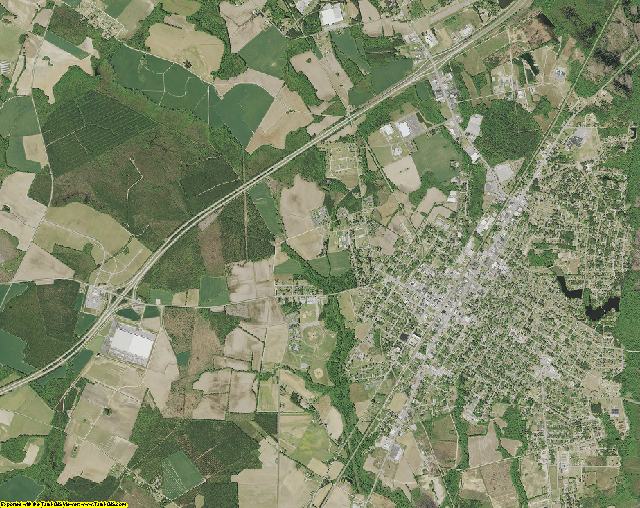 Dillon County, South Carolina aerial photography