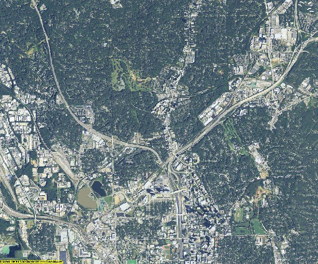 Fulton County, Georgia aerial photography