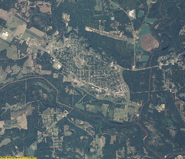 Geneva County, Alabama aerial photography