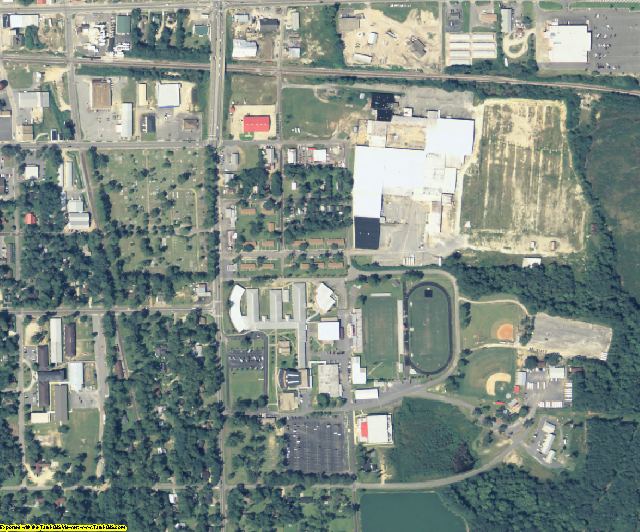 Grady County, GA aerial photography detail