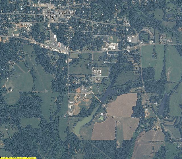 Hale County, Alabama aerial photography