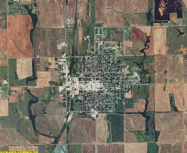 Harper County, Kansas aerial photography