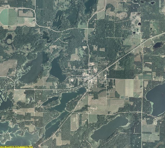 Hubbard County, Minnesota aerial photography