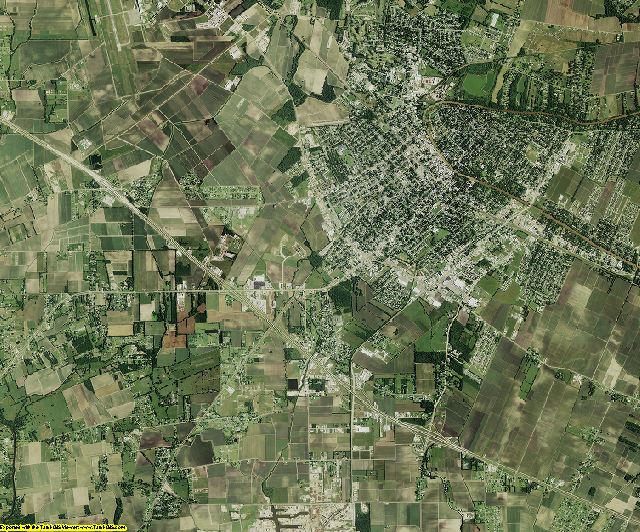 Iberia County, Louisiana aerial photography