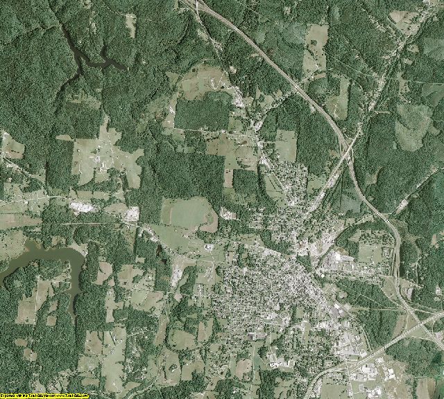 Jackson County, Ohio aerial photography