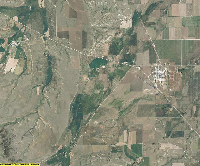 Judith Basin County, Montana aerial photography