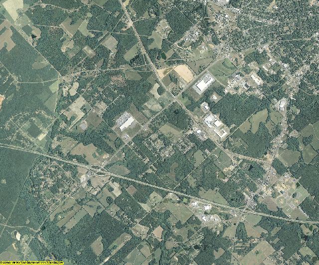 Laurens County, Georgia aerial photography
