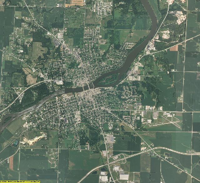 Lee County, Illinois aerial photography