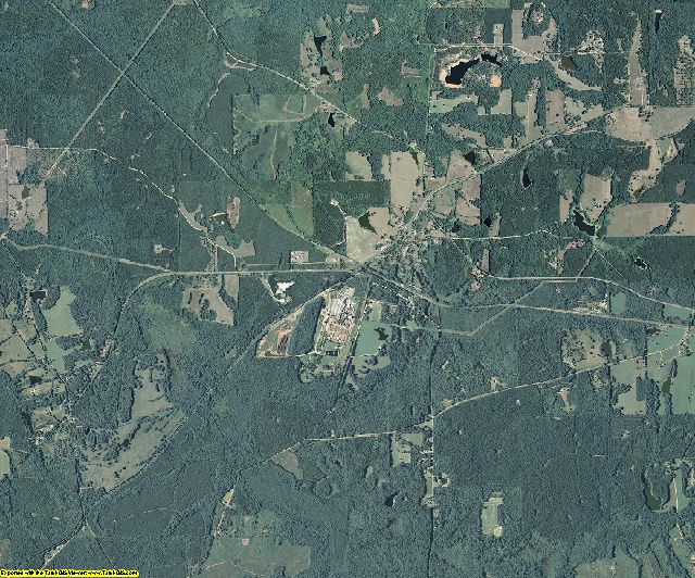 Meriwether County, Georgia aerial photography