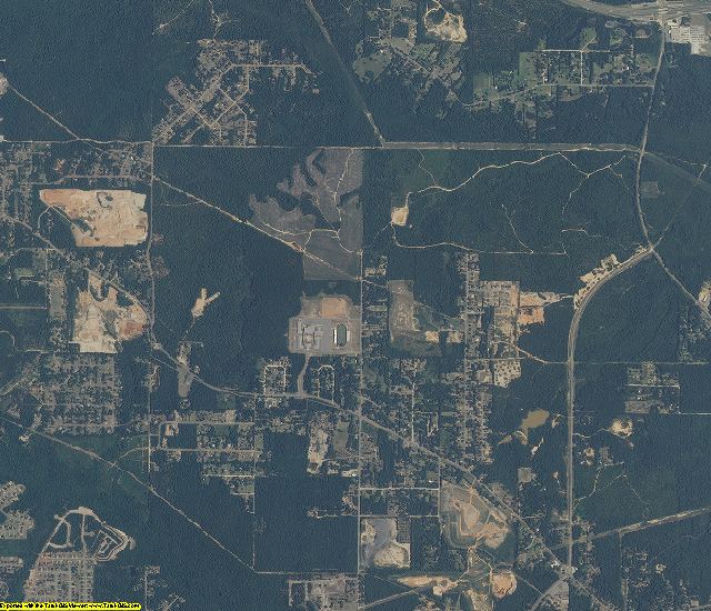Mobile County, Alabama aerial photography