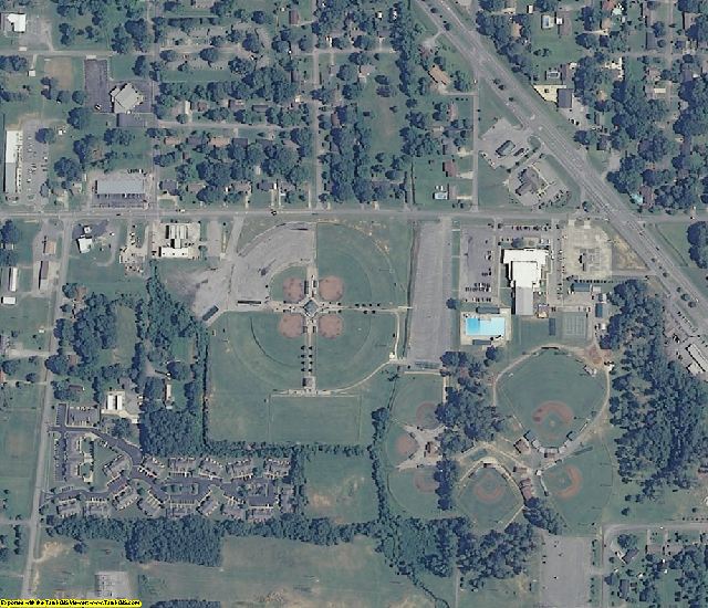 Morgan County, AL aerial photography detail