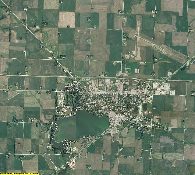Nobles County, Minnesota aerial photography