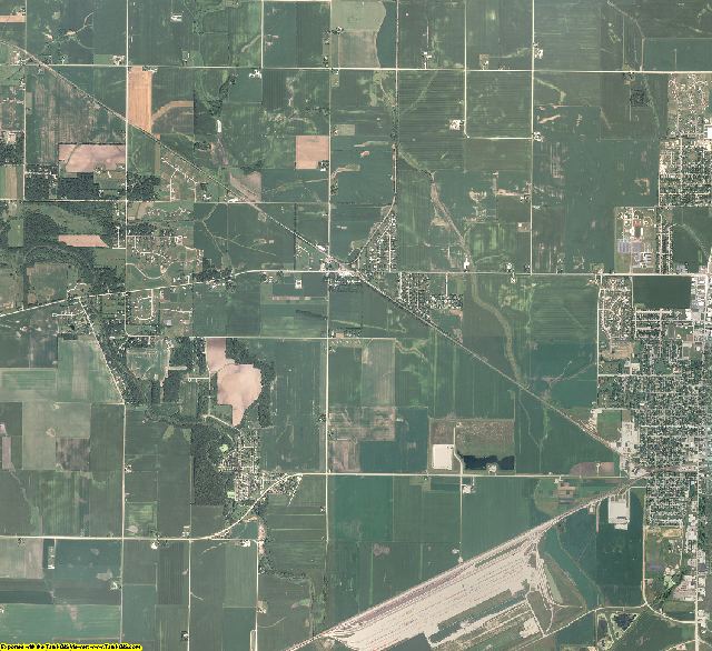 Ogle County, Illinois aerial photography