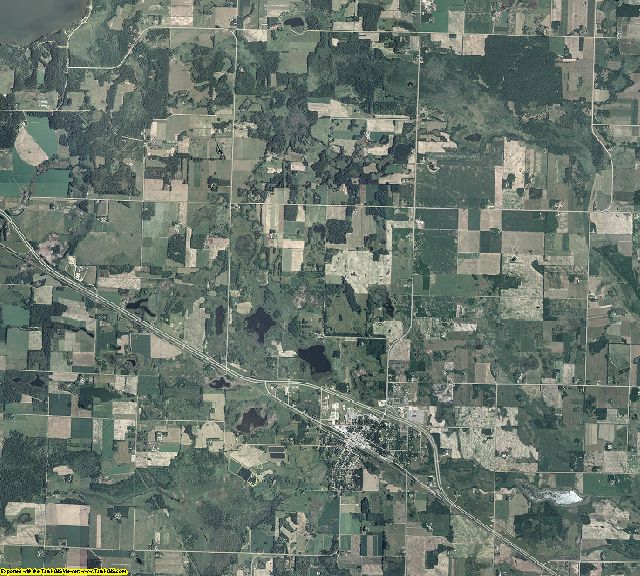 Otter Tail County, Minnesota aerial photography