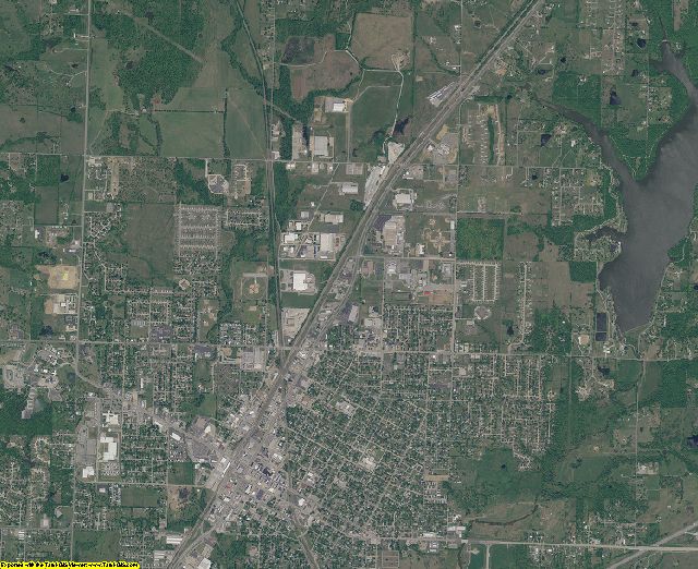 Rogers County, Oklahoma aerial photography