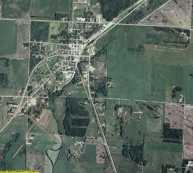 Roseau County, Minnesota aerial photography