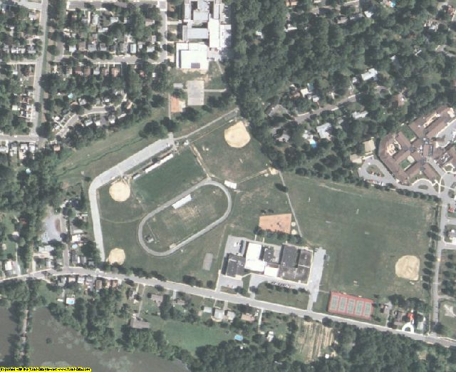 Salem County, NJ aerial photography detail
