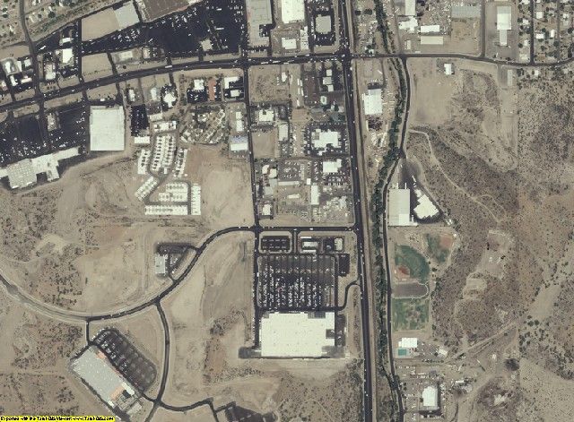 Santa Cruz County, AZ aerial photography detail