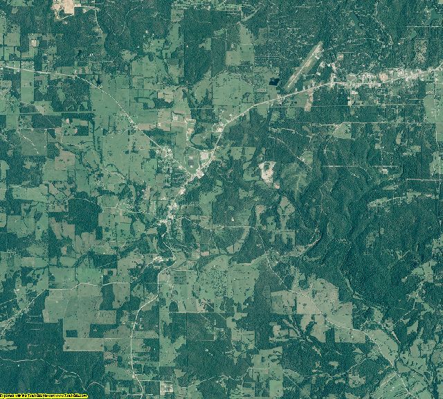 Sharp County, Arkansas aerial photography