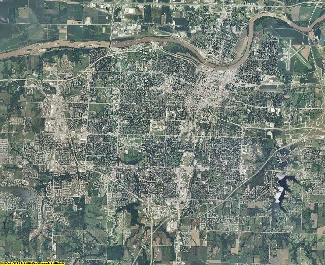 Shawnee County, Kansas aerial photography