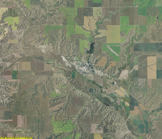 Sheridan County, Montana aerial photography