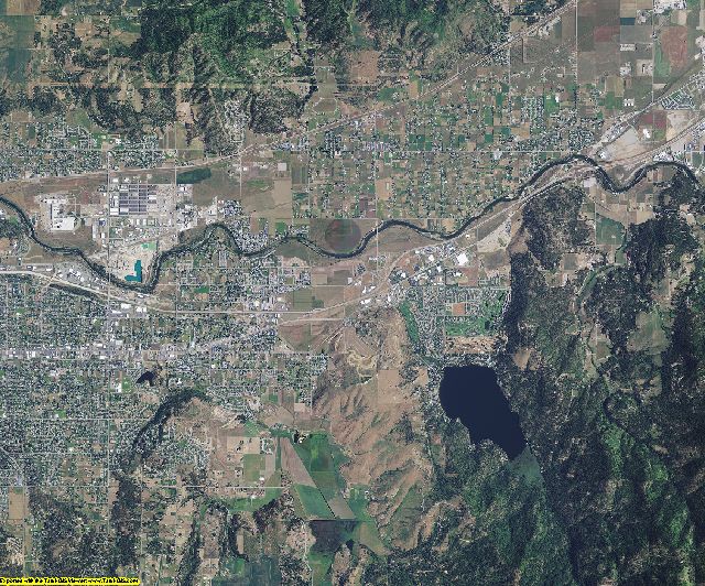 Spokane County, Washington aerial photography
