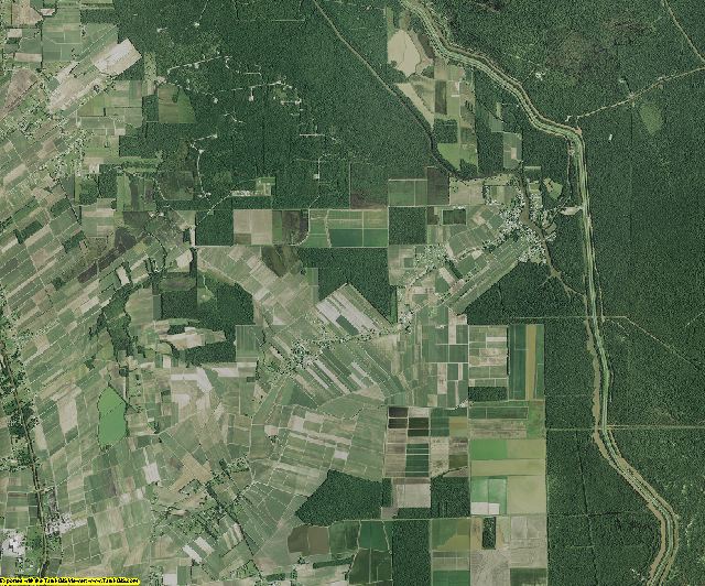 St. Martin County, Louisiana aerial photography