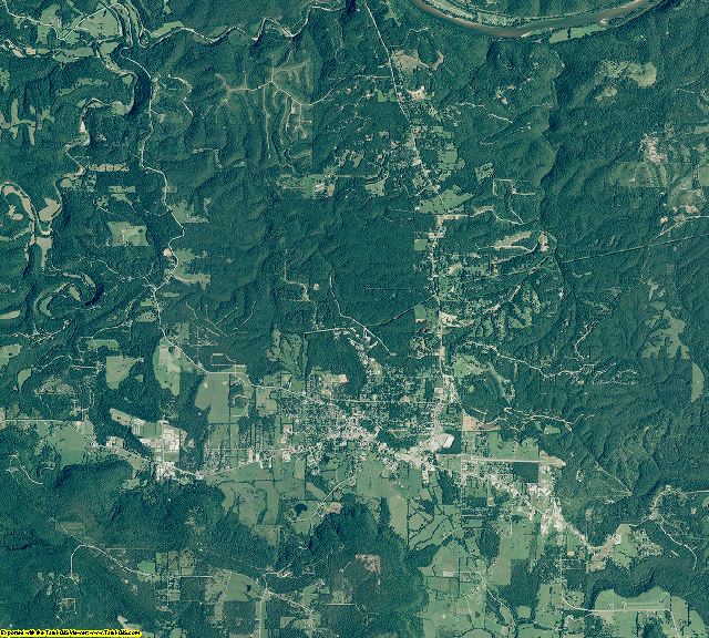 Stone County, Arkansas aerial photography