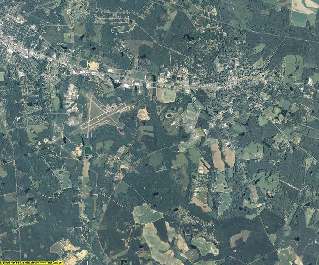 Toombs County, Georgia aerial photography