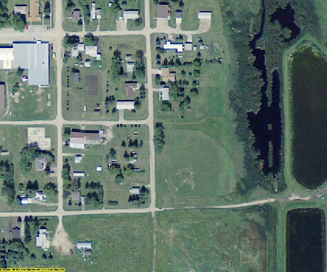 Towner County, ND aerial photography detail
