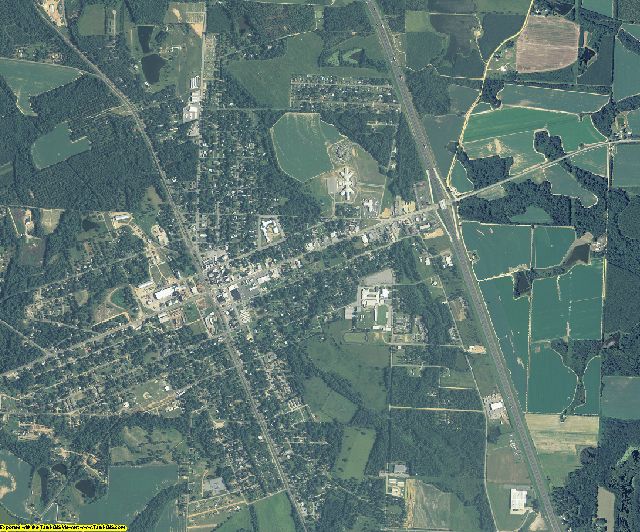 Turner County, Georgia aerial photography