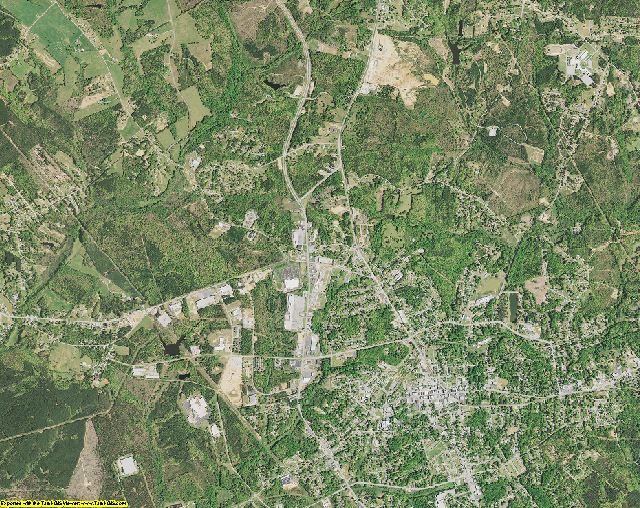Union County, South Carolina aerial photography