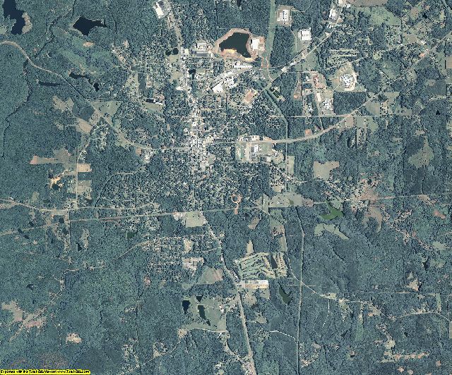Upson County, Georgia aerial photography