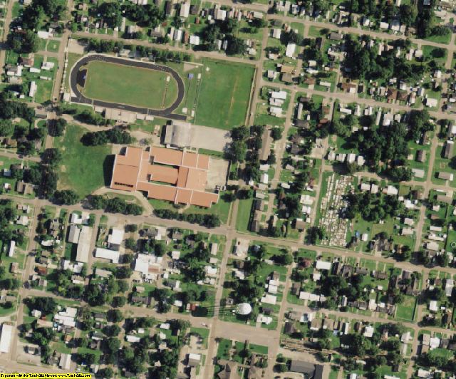 Vermilion County, LA aerial photography detail
