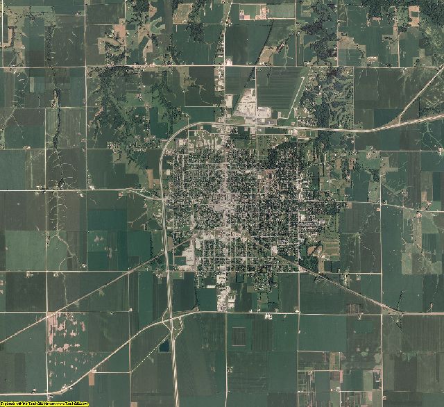 Warren County, Illinois aerial photography