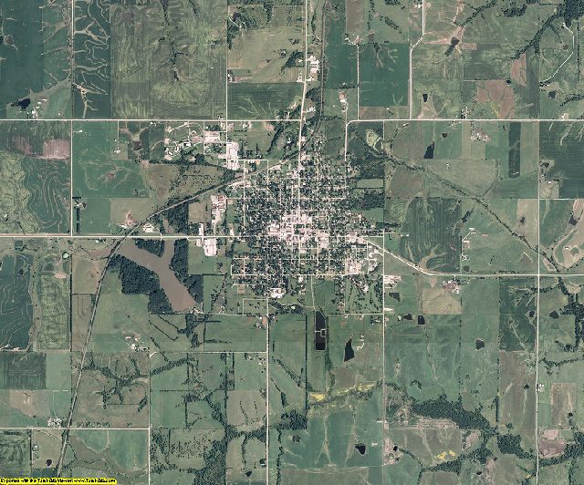 Wayne County, Iowa aerial photography