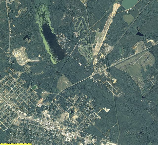 Wheeler County, Georgia aerial photography