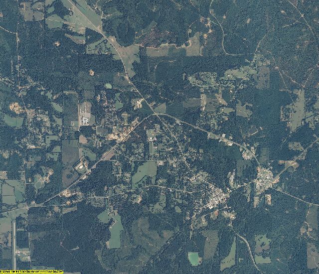 Wilcox County, Alabama aerial photography