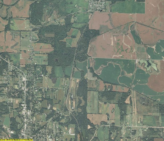 Williamson County, Illinois aerial photography