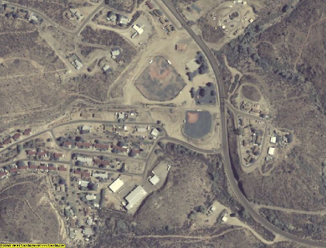 Yavapai County, AZ aerial photography detail