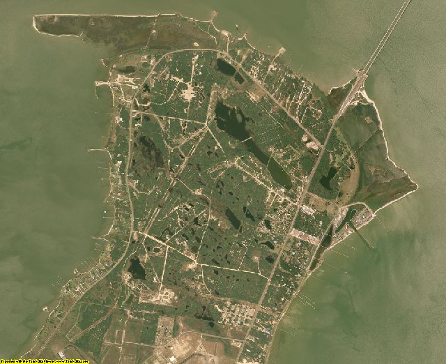 Aransas County, Texas aerial photography