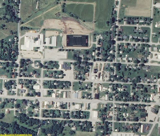 Benton County, MO aerial photography detail