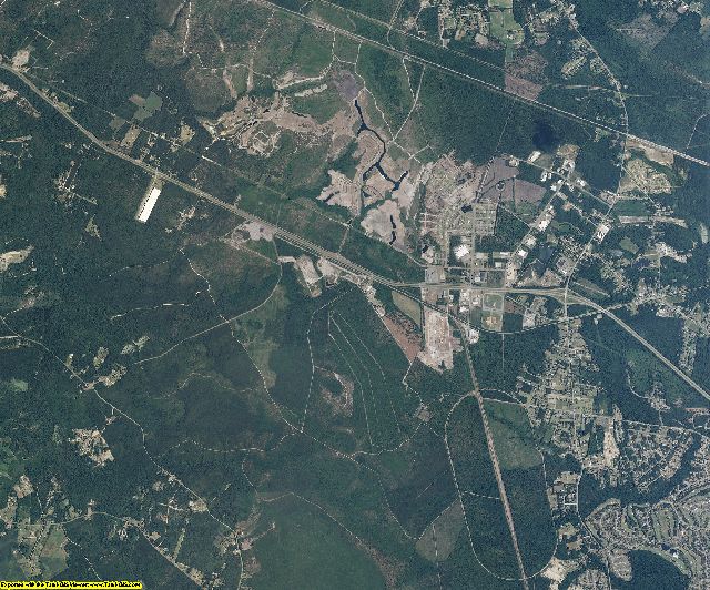 Brunswick County, North Carolina aerial photography