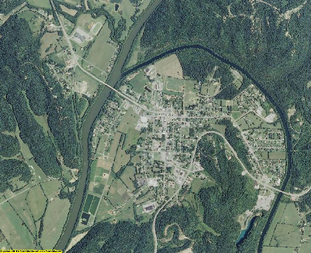 Clay County, Tennessee aerial photography