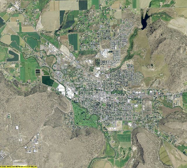 Crook County, Oregon aerial photography