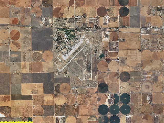 Curry County, New Mexico aerial photography