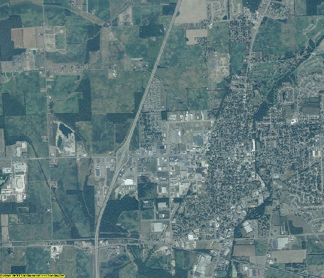 DeKalb County, Indiana aerial photography