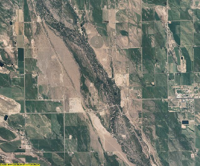 Duchesne County, Utah aerial photography