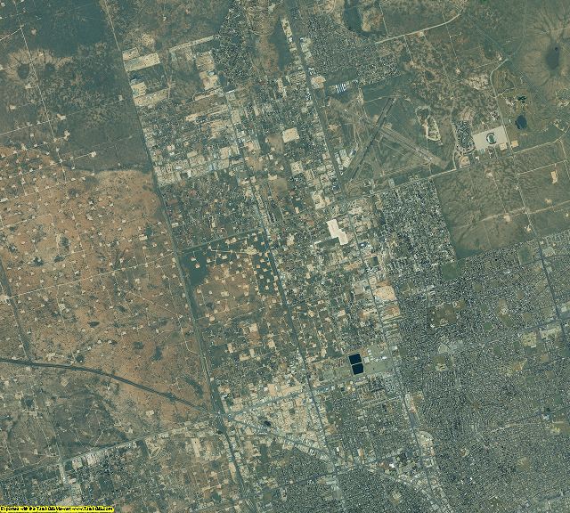 Ector County, Texas aerial photography