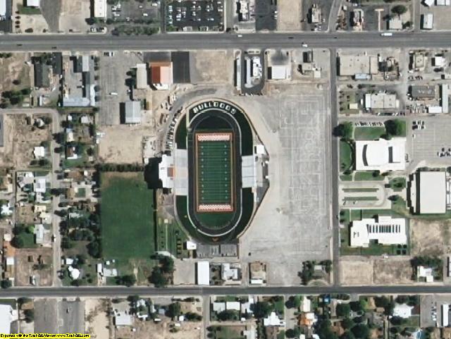 Eddy County, NM aerial photography detail